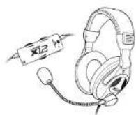 TURTLE BEACH Earforce DX12 - Package Contents / Contenu de la boite - 1