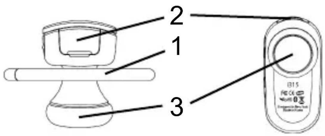 ILUV i316 - Emplacement des éléments de commande - 2