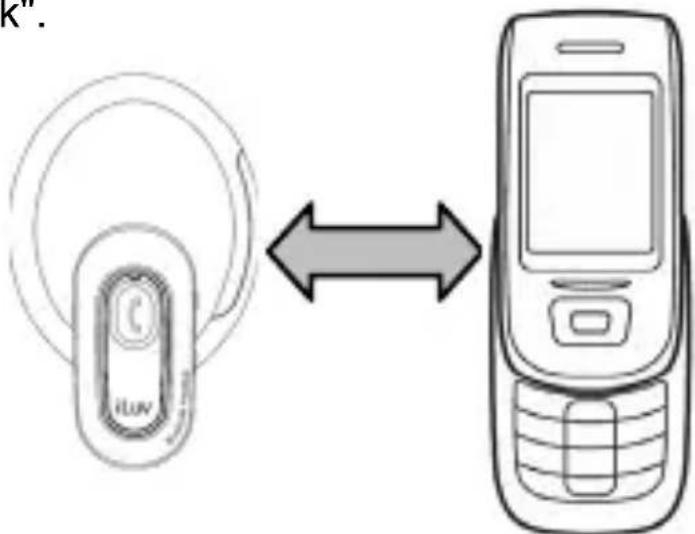 ILUV i316 - Couplage avec un téléphone mobile en utilisant la technologie sans fil Bluetooth - 3