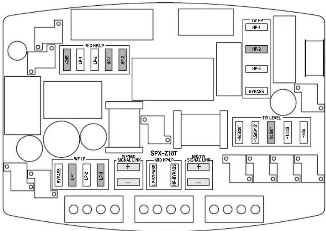 ALPINE SPXZ18T - Network Jumper Setting - 2