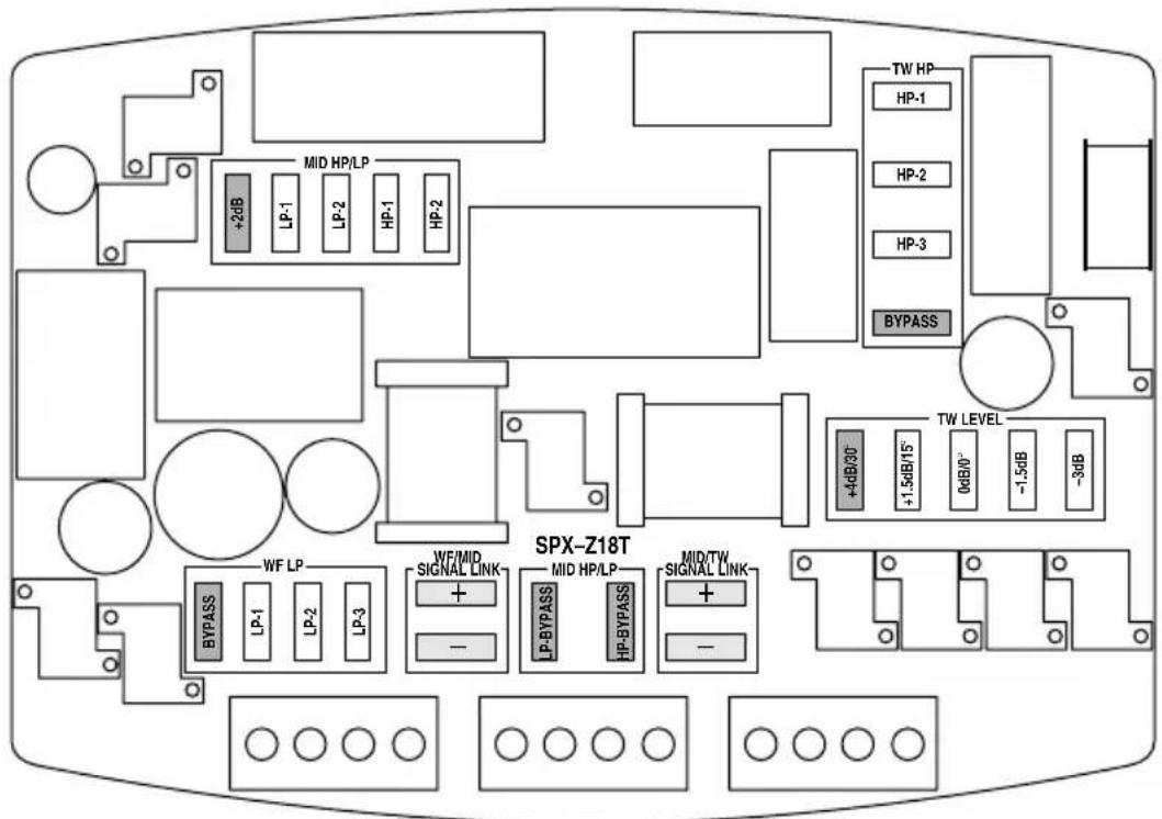 ALPINE SPXZ18T - Network Jumper Setting - 1