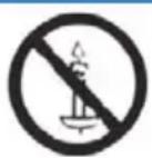 BLAUPUNKT B26C5 - Pour empêcher la propagation d'un incendie, gardez toujours les bougies et autres fl ammes{nues à distance de se produit. - 1