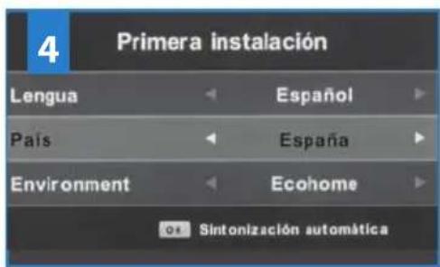 BLAUPUNKT B26C5 - Comenzar – Configuración inicial - 4