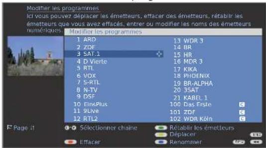 LOEWE Xelos 37 SL - Ouvrir le Menu TV. - 1