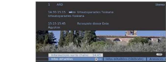LOEWE Xelos 37 SL - Fonction des touches de couleur en mode TV (suite) - 77