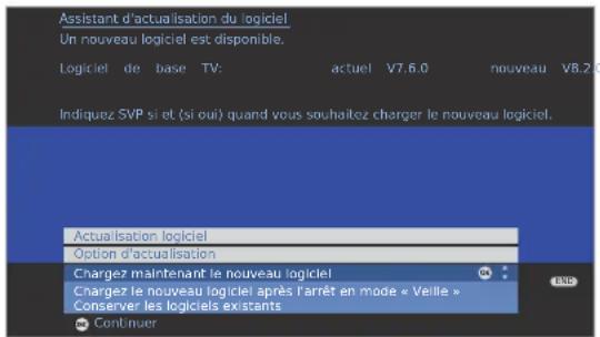 LOEWE Xelos 37 SL - Chargement d'un nouveau logiciel - 1