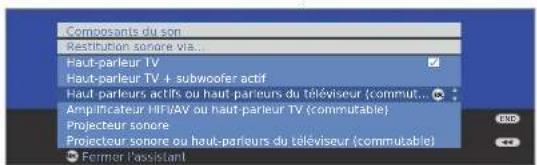 LOEWE Xelos 32 SL - Restitution du son via les haut-parleurs actifs - 3
