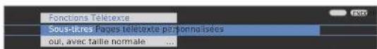 LOEWE Xelos 32 SL - Sous-titres Sous-titres chaines analogiques: - 1