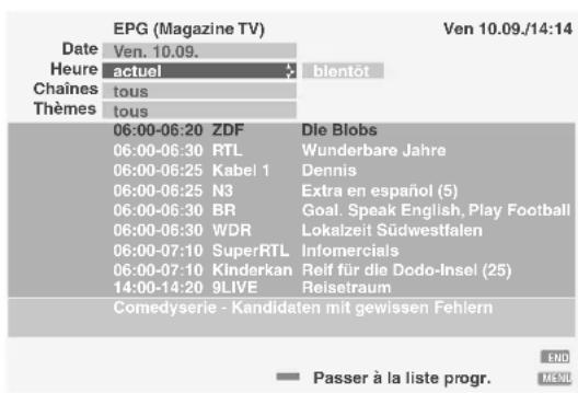 LOEWE Mimo L 20 DVB T - Uso del EPG - 2