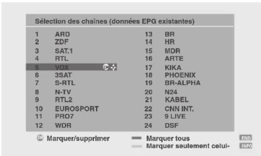 LOEWE Mimo L 20 DVB T - Sélection des chaines - 1
