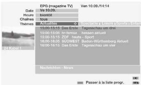 LOEWE Modus L 37 - Utiliser I'EPG - 4