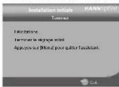 HANNSPREE ST288 Joy - Exécution de l'assistant d'installation - 7