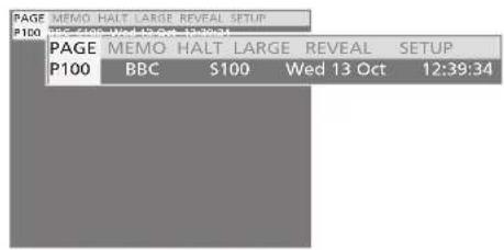 BANG & OLUFSEN Beovision 832 - Pour passer à une nouvelle page ... - 1