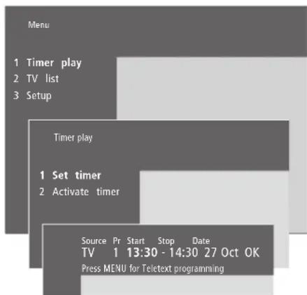 BANG & OLUFSEN Beovision 437 - Activation et veille programmes - 1