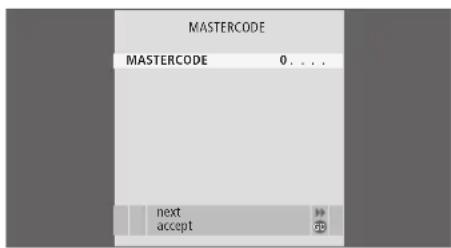 BANG & OLUFSEN Beovision 626 - Utilisation de votre code PIN - 2