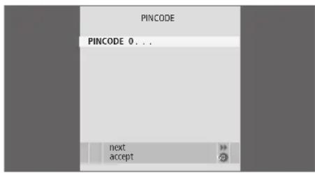 BANG & OLUFSEN Beocenter 626 - Utiliser votre code PIN - 1