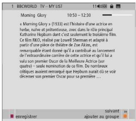 BANG & OLUFSEN DVBTS - A partir de la liste pour les 7 jours ... - 12