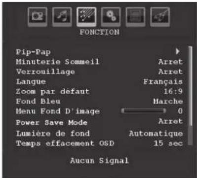DURABASE 40DB906 - Menu Specifications - 1