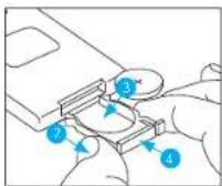 ILUV i9300D - Installation de la pile - 2