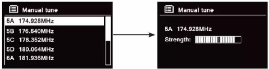 TECHNISAT DigitRadio 580 - Manual Tune - 1