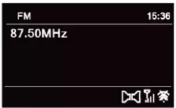 TECHNISAT DigitRadio 580 - FM-modus selecteren - 1