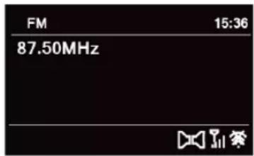 TECHNISAT DigitRadio 580 - Sādan vœlges FM-tilstand - 1