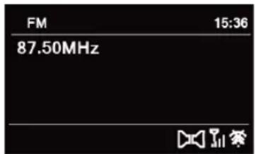 TECHNISAT DigitRadio 580 - A velge FM-modus - 1