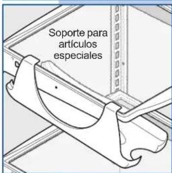 Soporte para artículos especiales