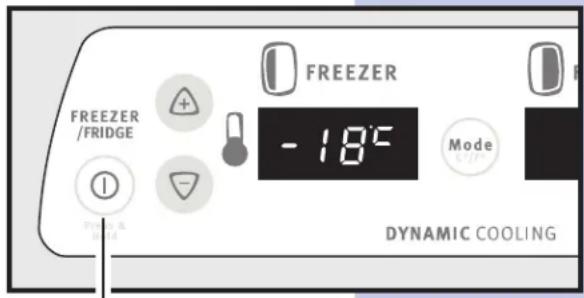 FREEZER /FRIDGE -18°C Mode DYNAMIC COOLING