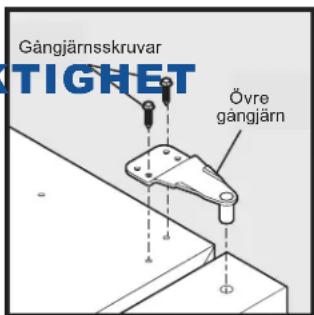 Gångjärnsskruvar TIGNET Övre gångjärn
