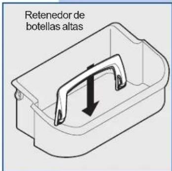Retenedor de botellas altas