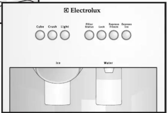ELECTROLUX S75628SK1 - Utmatning av is - 1