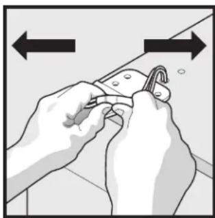 POUR DÉBRANCHER 1 Appuyez sur la collerette extérieure vers le raccord 2 Tirez sur le tube pour l'enlever POUR BRANCHER Insérez le tube et poussez-le jusqu'à ce que la marque soit contre la face du raccord.