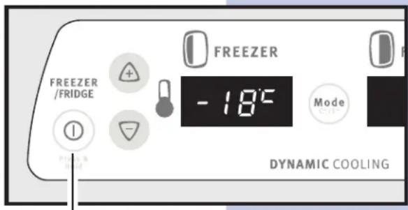 FREEZER /FRIDGE - 18°C Mode DYNAMIC COOLING