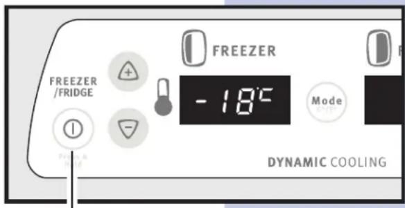 FREEZER /FRIDGE - 18°C Mode DYNAMIC COOLING