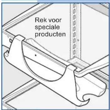 Rek voor speciale producten