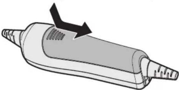 BOSE A20 - Öffnen des Batteriefachs - 1