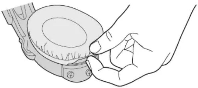 BOSE A20 - To replace the ear cushions: - 1