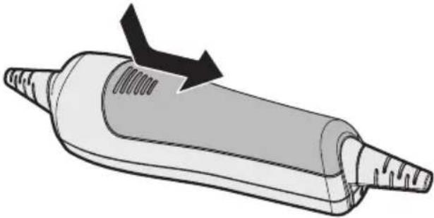 BOSE A20 - Opening the battery compartment - 1