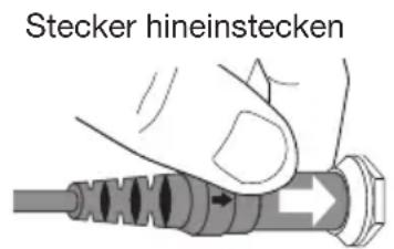 BOSE A20 - Anschlieben des Headsets - 2
