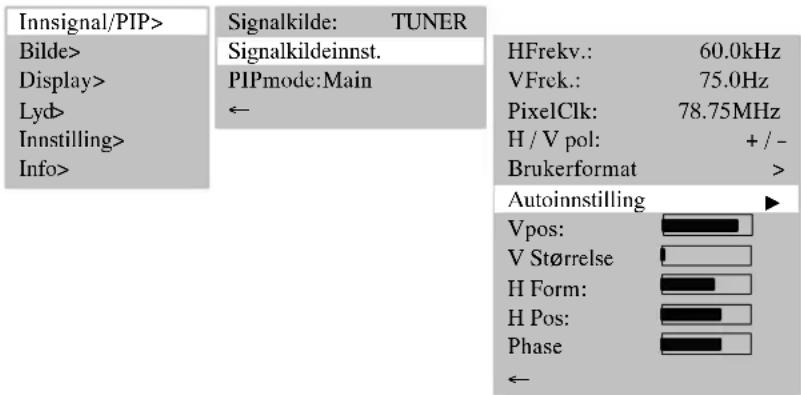 MEDION MD42598 - AUTOJUSTERINGSFUNKSJON - 2