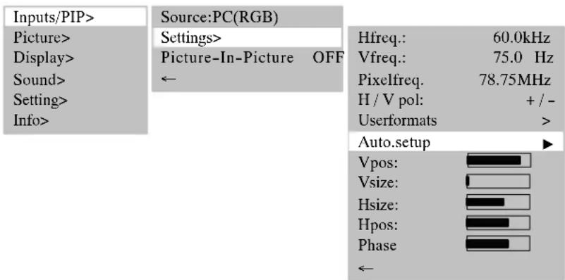 MEDION MD42598 - AUTO SETUPFUNCTION - 2