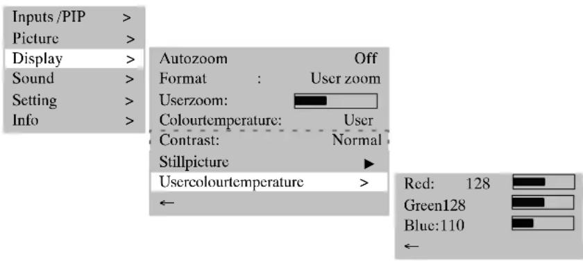 MEDION MD42598 - TEMPERATURA DA COR - 2