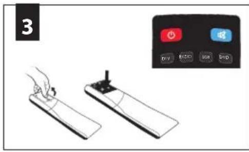 BLAUPUNKT B32A147TCHDP - For this type of installation you will need a fastening chord - 4