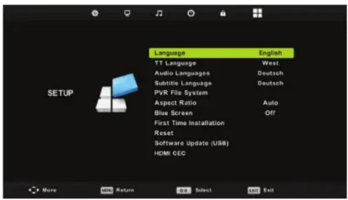 BLAUPUNKT B32A147TCHDP - Setup - 1