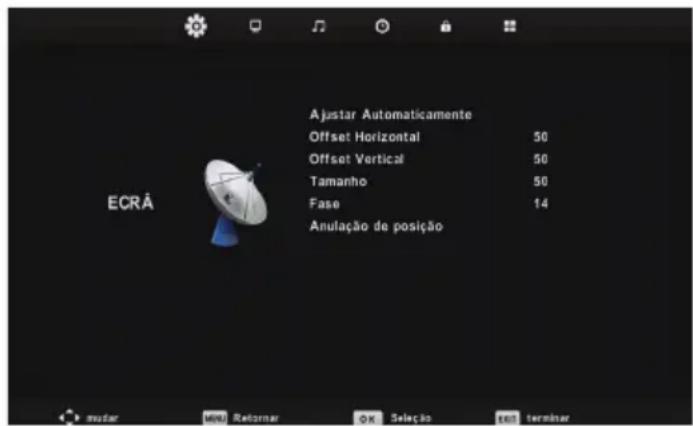 BLAUPUNKT B32A147TCHDP - Configurações do monitor* - 1