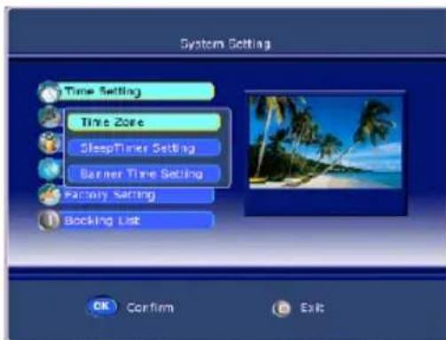 XORO HTC 1925D - Banner Time Setting - 2