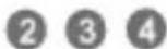XORO HTC 1925D - Numeric Buttons - 2