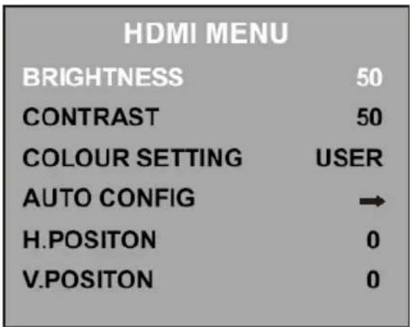 XORO HTC 1925D - Color setting - 1