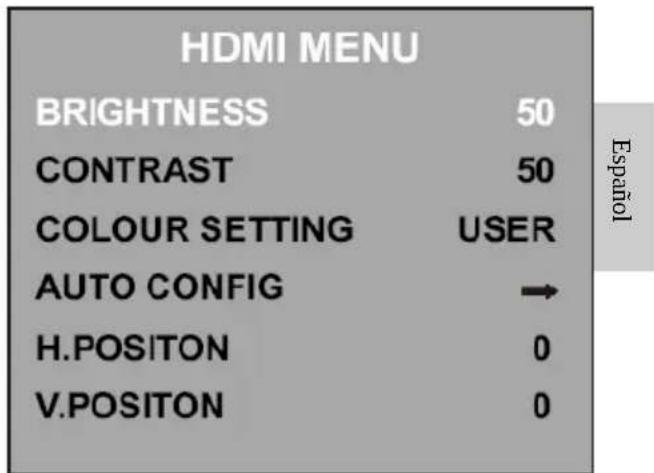 XORO HTC 1925D - Color setting (ajuste de color) - 1
